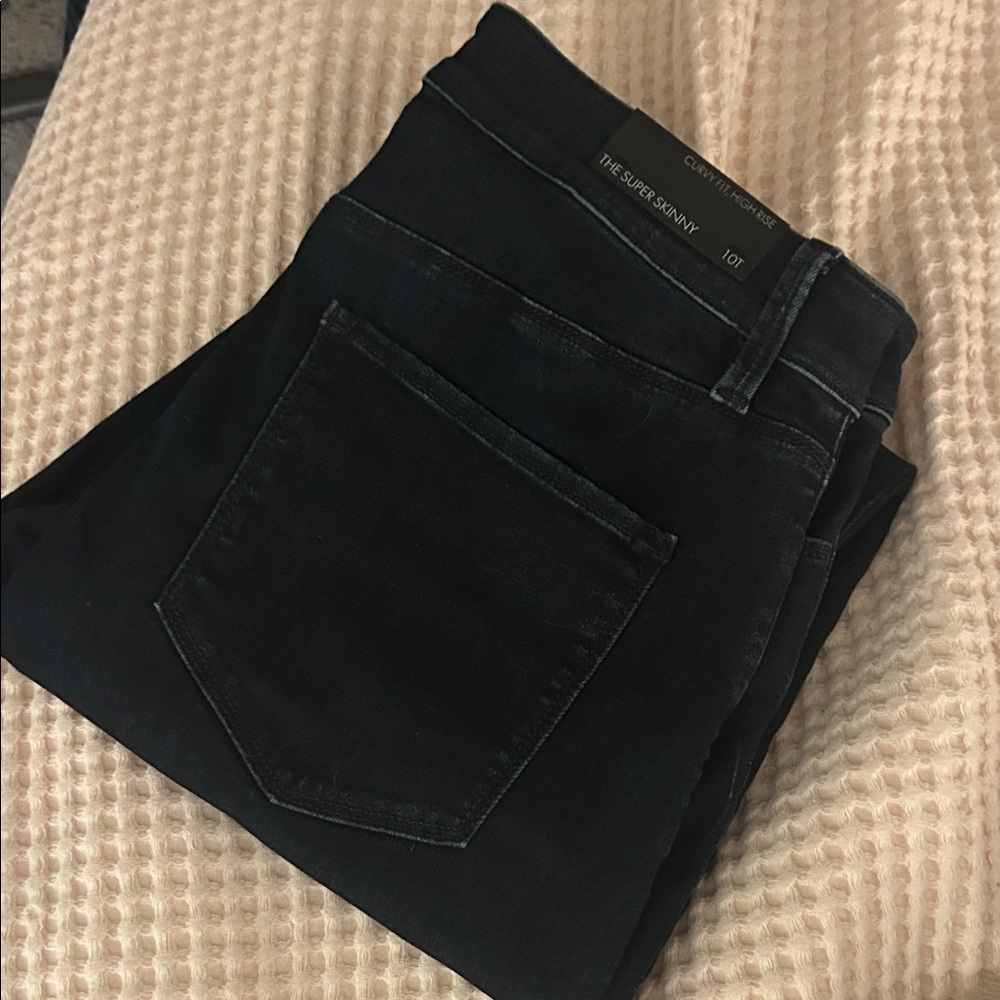 Ann Taylor Dark Blue Skinny Jeans
